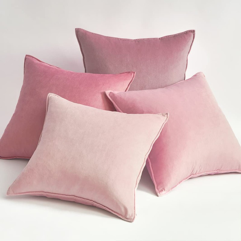Topfinel Cushion Cover 17.7 x 17.7 inches (45 x 45