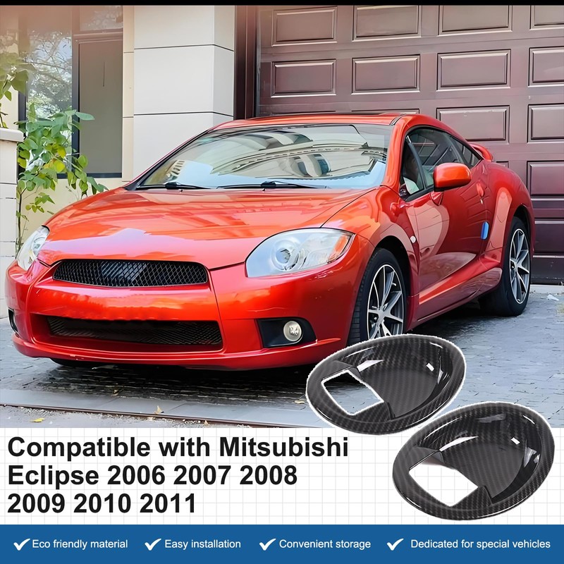 Sekhyna Inner Door Handle Cover Trim Compatible with Mitsubishi Eclipse
