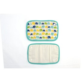 BuddyBuddy Elephant Drool Cover, Green