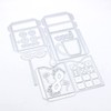 KSCRAFT ATC Cards Pocket Folder Metal Cutting Dies Stencils for