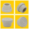 Ganivsor (4/Pack) Pool Ladder Bumpers (White) for Inground Pool -