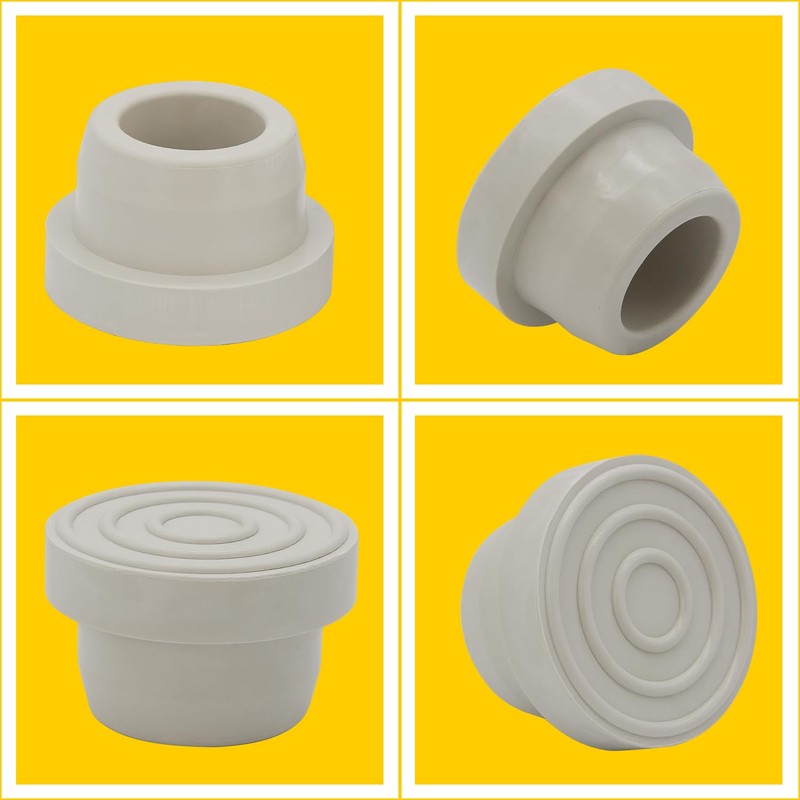 Ganivsor (4/Pack) Pool Ladder Bumpers (White) for Inground Pool -