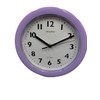CHAMPION QUARTZ WALL CLOCK LILAC WITH WHITE DIAL