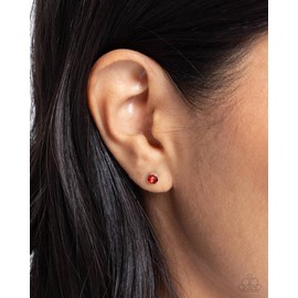 Logical Light - Red Earrings