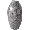 Deco 79 Mother of Pearl Shell Handmade Decorative Vase Mosaic