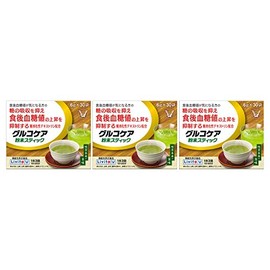 Livita Glucocare Powder Stick, Set of 3, 6.3 oz (180 g) (0.2 oz (6 g) x 30 Bags)