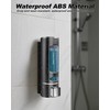 Soap Dispenser Wall Mounted 400ML,Liquid Shower Gel Shampoo Bottle for
