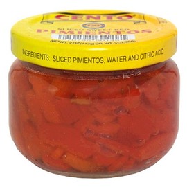 Cento Pimientos Sliced, 4-Ounce Jars (Pack of 12)