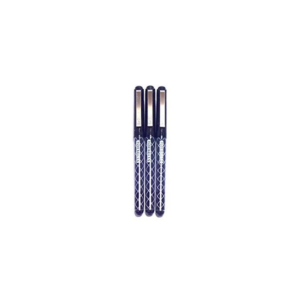 OHTO Fude Ballpoint Pen Extra Bold, 1.5mm, black ink, 3 pens per Pack (Japan import) (2 Set)