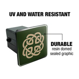 GRAPHICS & MORE Celtic Knot Love Eternity Tow Trailer Hitch Cover Plug Insert 2"