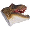 Dinosaur Puppet Rubber Portable Nontoxic Durable Wearable Hand Painted Craft
