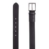 Eurex by Brax Men's Leather Elegant Sporty Belt, 02 Black