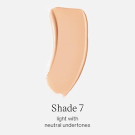 Saie Glowy Super Skin Tint Liquid Foundation - Hydrating Serum Foundation with Lightweight, Medium Coverage - Formulated with Hyaluronic Acid to Hydrate, Brighten and Plump - Shade 7 (1.01 oz)