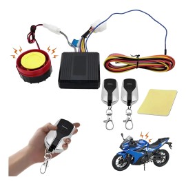 Alarma Arranque Control Remoto Para Moto Seguridad Antirrobo