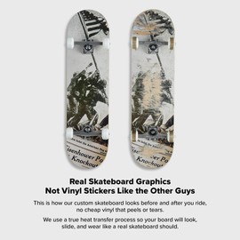 [CCS] Custom Mini/Kids Skateboard Deck | Full Image Upload | 7.00" | W/Wall Hanger