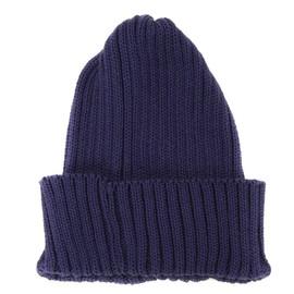 [Highland 2000/HIGHLAND2000] Knit Hat, Made in the UK, Rib-Knit Watch Cap, Men's, Women's, navy