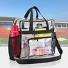 MAY TREE Clear Bag for Stadium Events 12×6×12 Clear Tote