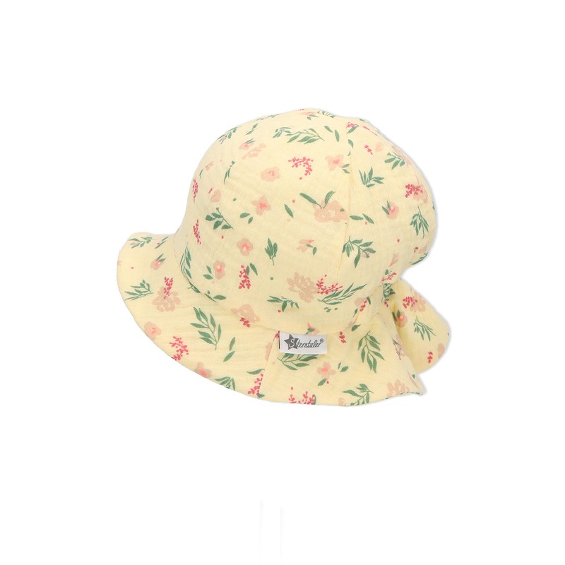 Sterntaler Fleuro Girls' Sun Hat, vanilla