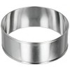 Metaltex Stainless Steel All Purpose Cooking Rings, Silver, 8 cm,