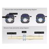 Peristaltic Pump Tube Silicone Tubing Flexible BPT Hose for Laboratory