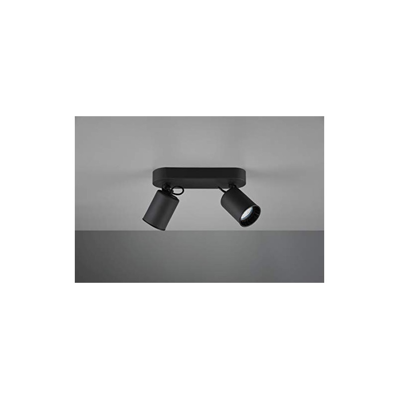 Trio Leuchten Pago 803500232 Spotlight Metal Black Matt Excl. 2x