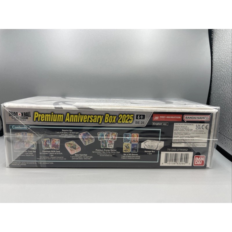 DRAGON BALL SUPER CARD GAME Masters Premium Anniversary Box 2025