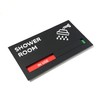 Kubik Letters Shower Room Sign with Slider for Dual Messages