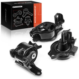A-Premium 3PCS Engine Motor Mount and Transmission Mount Set Compatible with Honda Fit 2007-2008 L4 1.5L Petrol, Automatic Transmission, Replace# 50805SAA982, 50805SLAA81