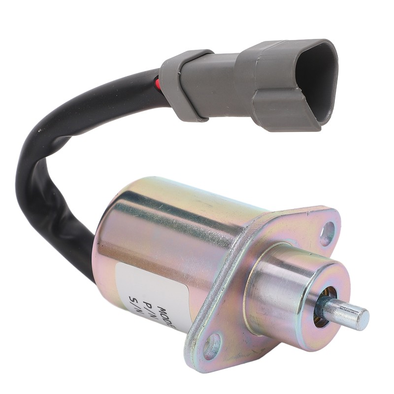 Shut Off Solenoid Valve Fuel Stop Flameout Valve Excavator Accessory