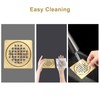 4 Inch Shower Drain Cover, Square Floor Drain Cover Replacement,Grille