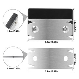 Edging Trimmer, Manual Veneer Edge Cutter with 1 Replacement Blade, Wood for Wood, PVC ABS, Woodworking, Non-Slip, One-Handed Planer