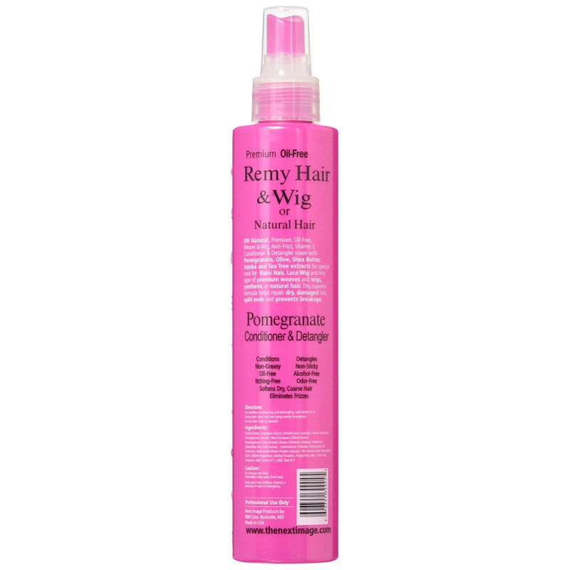 On Natural Weave & Wig Conditioner & Detangler, Pomegranate, 8