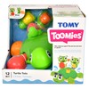 Tomy Toomies Turtle Tots, Shape Sorting Suction Sprayers Bath Toy,