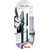 Pentel Pocket Brush Pen Brush Pigment Refillable Black Ink 1