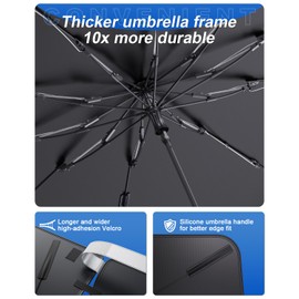 SHAOHAO SHAOHAO kompatibel mit Peugeot 308 308SW 2022-2025 Sonnenschirm Auto Auto Sonnenschutz Frontscheibe Faltbar UV-Schutz Sonnenschirm knitterfreier Stoff Peugeot 308 zubeh?r