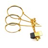 BULLONGÈ VARIO-TRIPLE Clip Magnifier for Glasses Wearers Perfect for Watchmakers