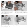 Folding Barbecue Camping Barbecue Portable BBQ Charcoal Smoker Grill for