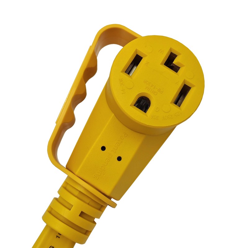 Parkworld EV/Dryer 4-Prong Extension Cord, NEMA 14-30P to 14-30R, Flat