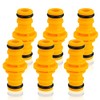 6 Pcs Double Male Hose Connectors, Double Male Hose End