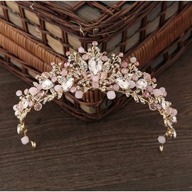 YADIRF Bride Crown Wedding Tiara Bridal Jewelry Girl Headdress Princess Luxury Elegant For Birthday Quinceanera Pageant Prom