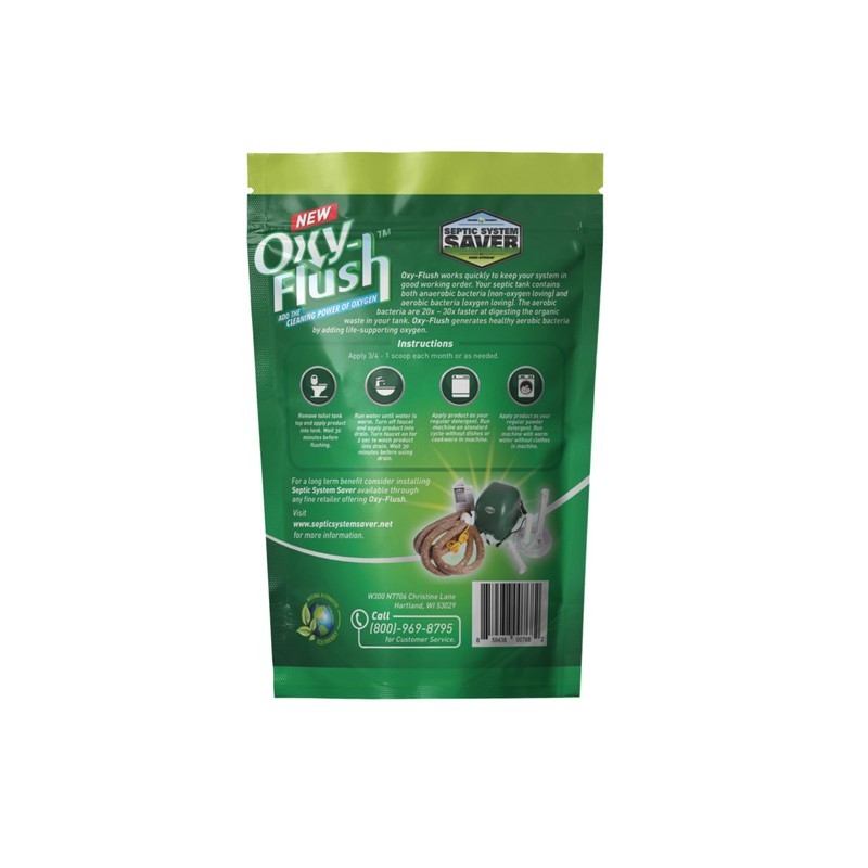 Aero-Stream Oxy-Flush Septic Tank Enhancer