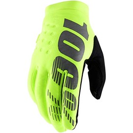 1 Brisker Gloves Fluo Yellow/Black - 2XL