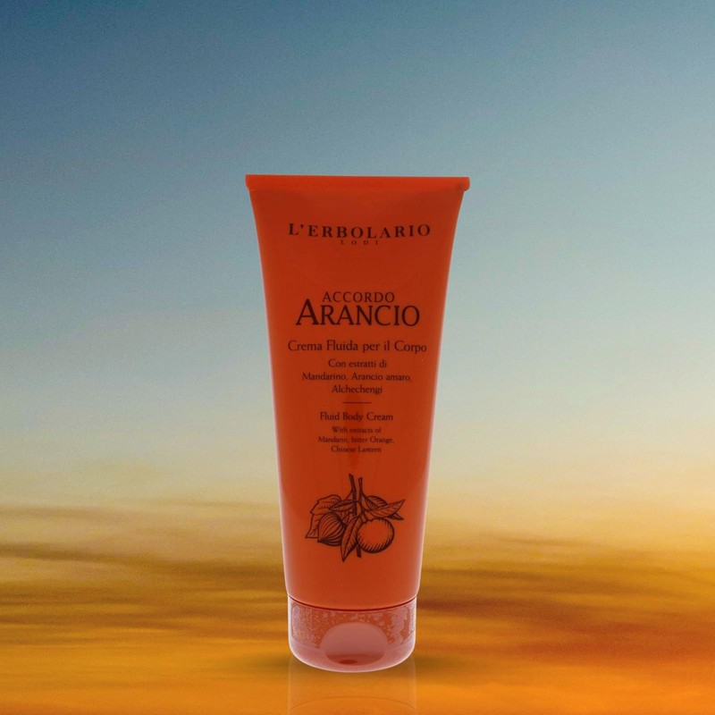 Accordo Arancio Crema Fluida Corpo L'Erbolario 200ml