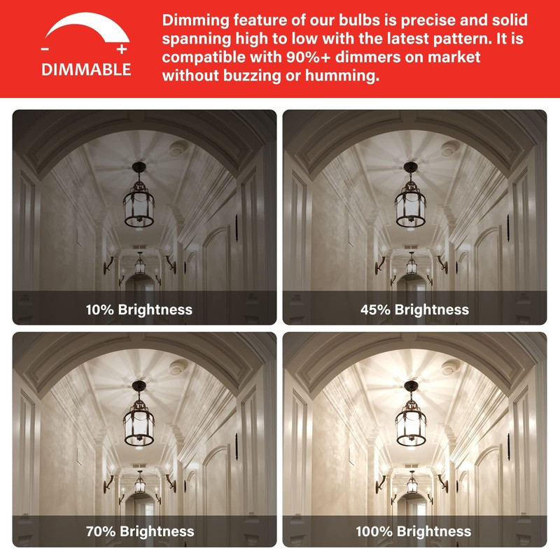 Sengled E12 LED Bulb Dimmable, Candelabra 60W Equivalent, CA10 Flame