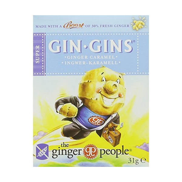 The Ginger People 31g Gin Gins Travellers Boost