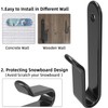 Horizontal Snowboard Display Racks, Wall Mount Clips Space Saving Design
