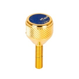 saxophone Neck Screws Heavy 135 by KGU Music for alto, tenor, soprano, baritone sax for Selmer,Yanagisawa,Jupiter,Couesnon (24K Gold, Lapis Lazuli)