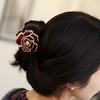 Meil Liwish Cute Flower Gilt Edged Women Hair Grip (D28)