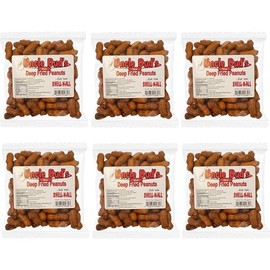 Deep Fried Peanuts -Eat em Shell & All! (HOT) 6 PACK