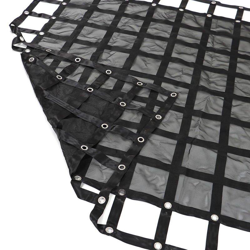 HOSTIC 6.75FT x 8FT Heavy Duty Cargo Net Adjustable Trailer